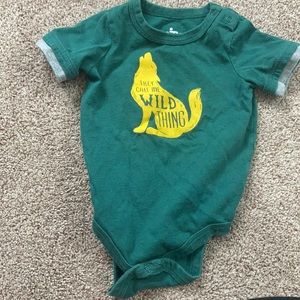 Wild thing onesie